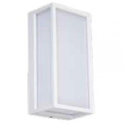 Φωτιστικό Επίτοιχο Απλίκα LED 10W 230V 1200lm CCT Αλουμινίου Λευκό IP54 17-05205-1